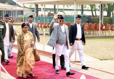  थाइल्यान्डको औपचारिक भ्रमण सकेर प्रधानमन्त्री ओली स्वदेश फर्किए 